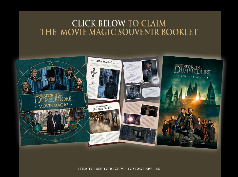 Click below to CLAIM THE  MOVIE MAGIC SOUVENIR BOOKLET.