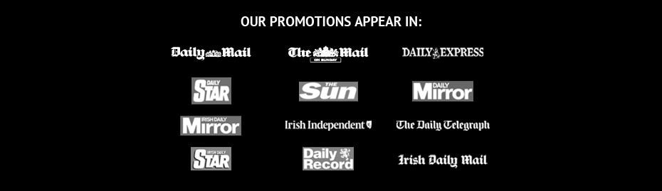 OUR PROMOTIONS APPEAR IN: