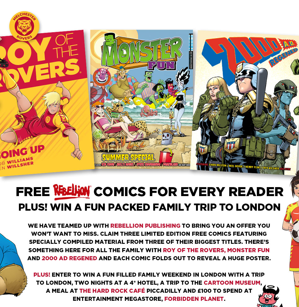 FREE COMICS FOR EVERY READER