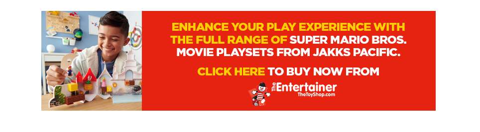 Click the building block to claim a Gift pack of 5 surprise toys